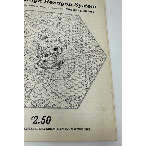 Judges Guild Campaign Hexagon System Dungeons & Dragons 1976 D&D - Picture 10 of 14